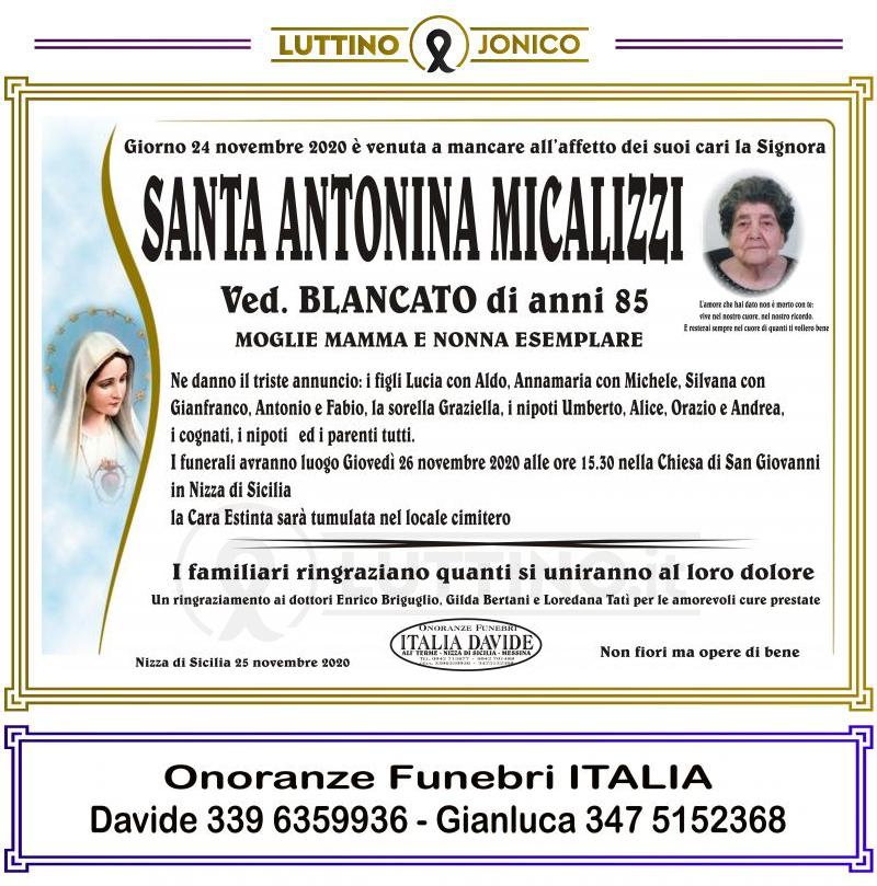 Santa Antonina Micalizzi 